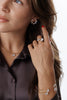 PEAR SHAPE OPEN RING