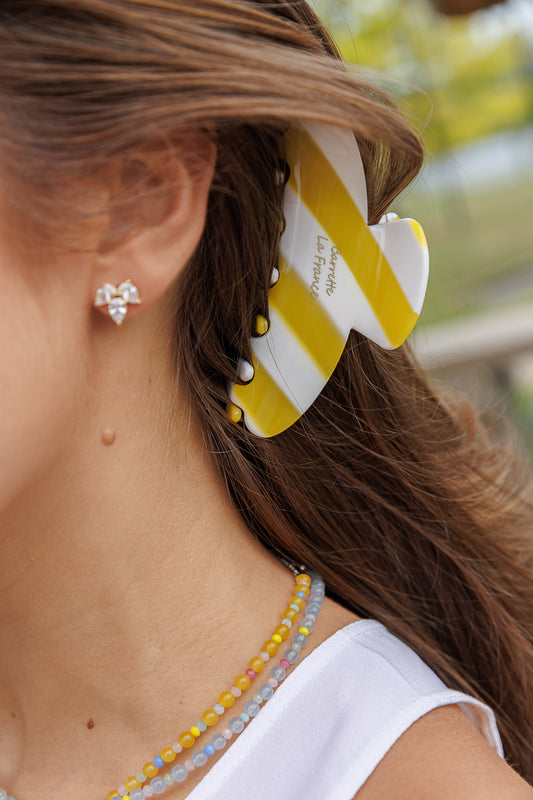 CANDY STRIPE JAW CLIP