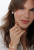 CRISS CROSS CRYSTAL RING