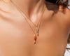 ENAMEL FISH NECKLACE