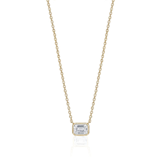 EMERALD CUT SOLITAIRE