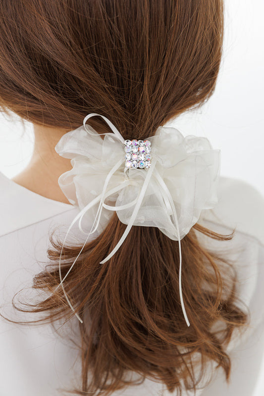 CRYSTAL POLKA SCRUNCHIE