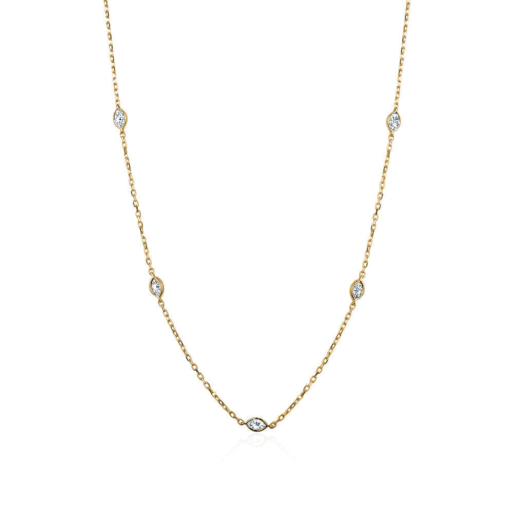 MARQUIS CRYSTAL NECKLACE sistrbrand