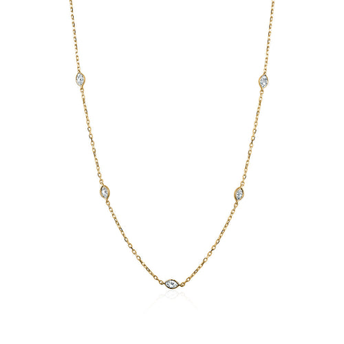 MARQUIS CRYSTAL NECKLACE sistrbrand