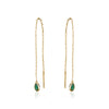 MARQUIS THREAD EARRINGS