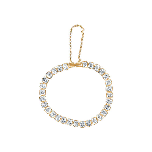 EMERALD CUT TENNIS BRACELET