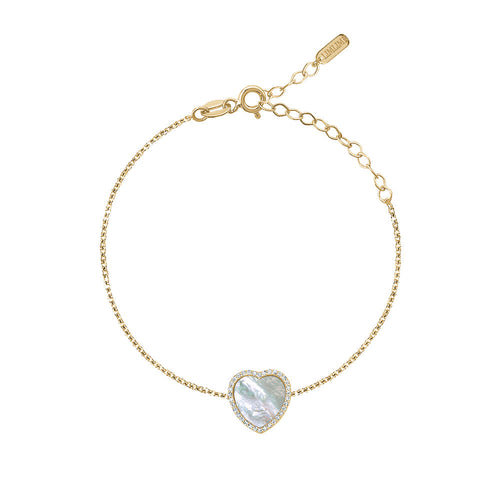 ENAMEL HEART BRACELET Limlim fashion accessories