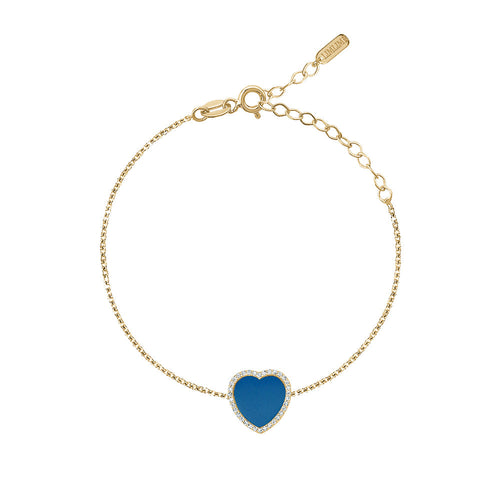 ENAMEL HEART BRACELET Limlim fashion accessories