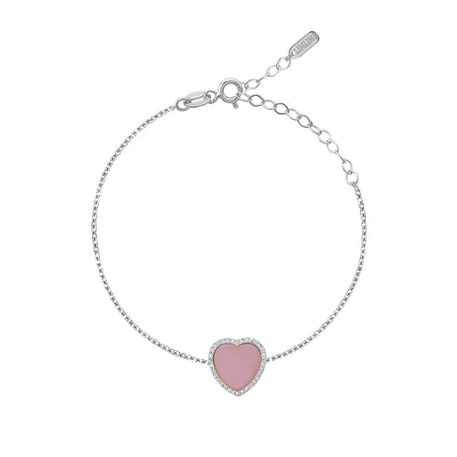 ENAMEL HEART BRACELET Limlim fashion accessories