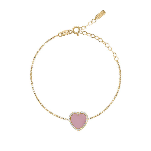 ENAMEL HEART BRACELET Limlim fashion accessories