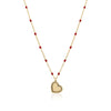 Rosary heart necklace Limlim fashion accessories