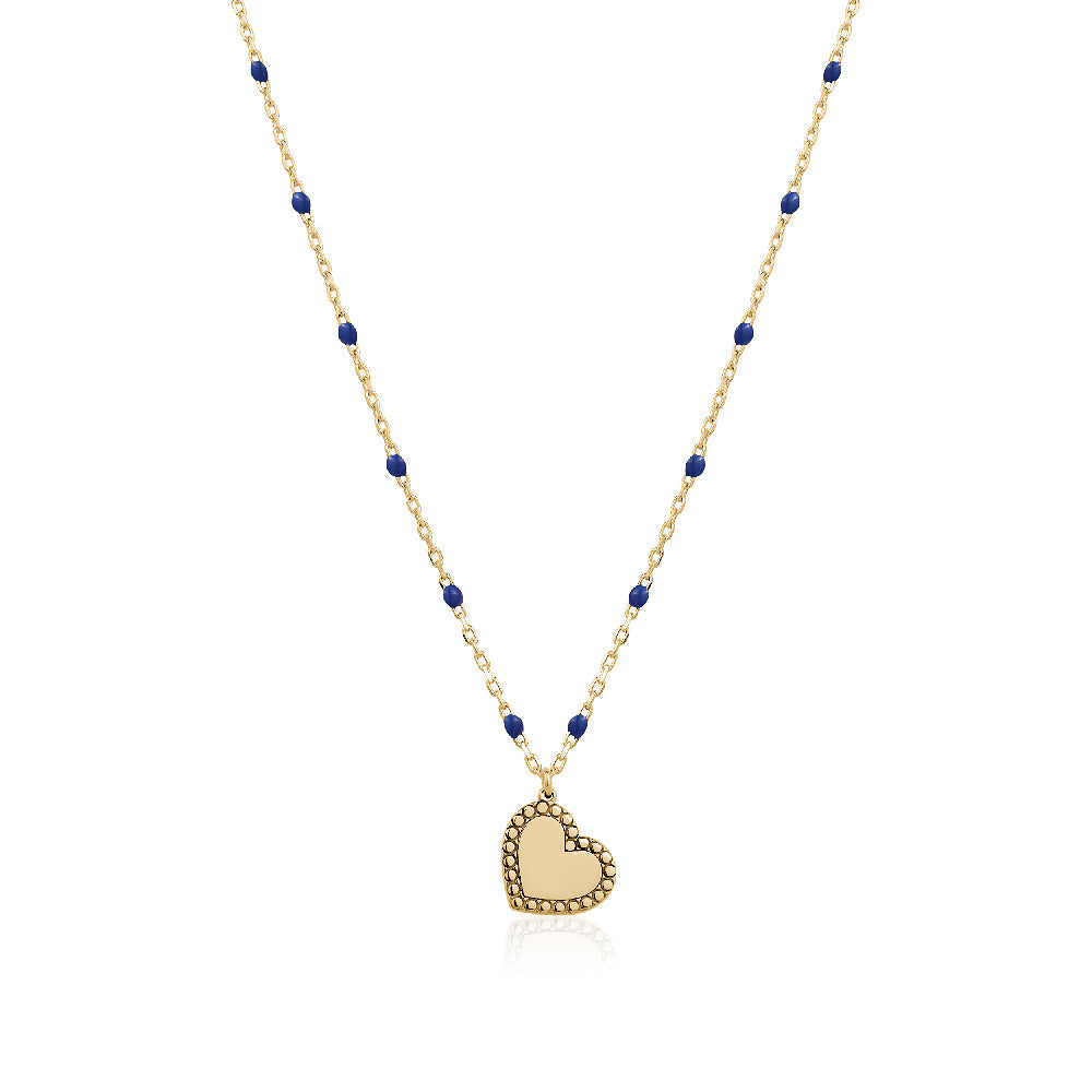 Rosary heart necklace Limlim fashion accessories