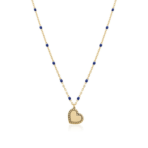 Rosary heart necklace Limlim fashion accessories