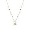 ROSARY EVIL EYE NECKLACE