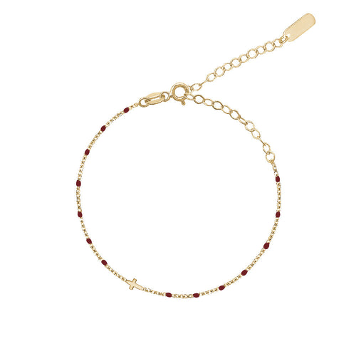 ROSARY CROSS BRACELET Limlim fashion accessories