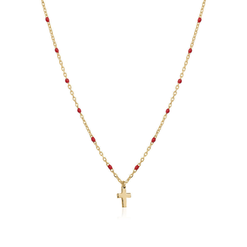 Rosary cross necklace Limlim fashion accessories