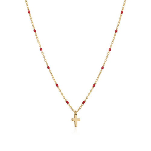 Rosary cross necklace Limlim fashion accessories