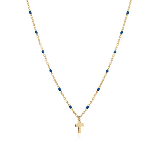 Rosary cross necklace Limlim fashion accessories