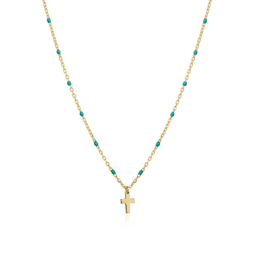 Rosary cross necklace Limlim fashion accessories