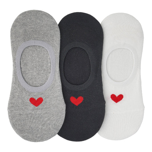 NO SHOW HEART SOCKS Limlim fashion accessories