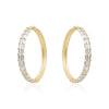 BAGUETTE LARGE HOOPS