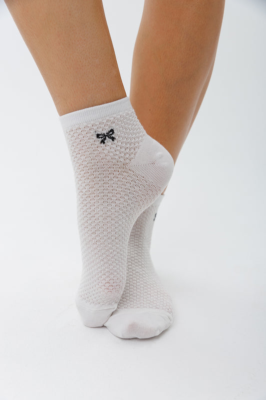 MESH SHORT BOW SOCKS