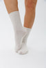 BRAIDED CASHMERE BLEND SOCKS