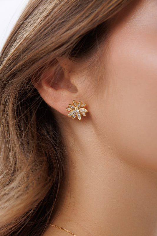 FLOWER PETAL EARRINGS