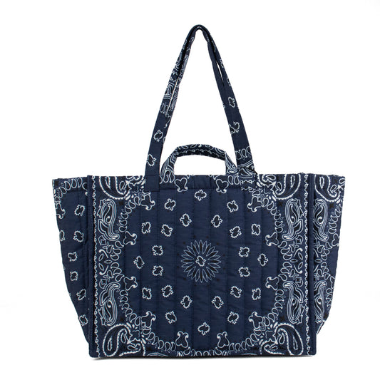 MAXI TWO-TONE TOTE