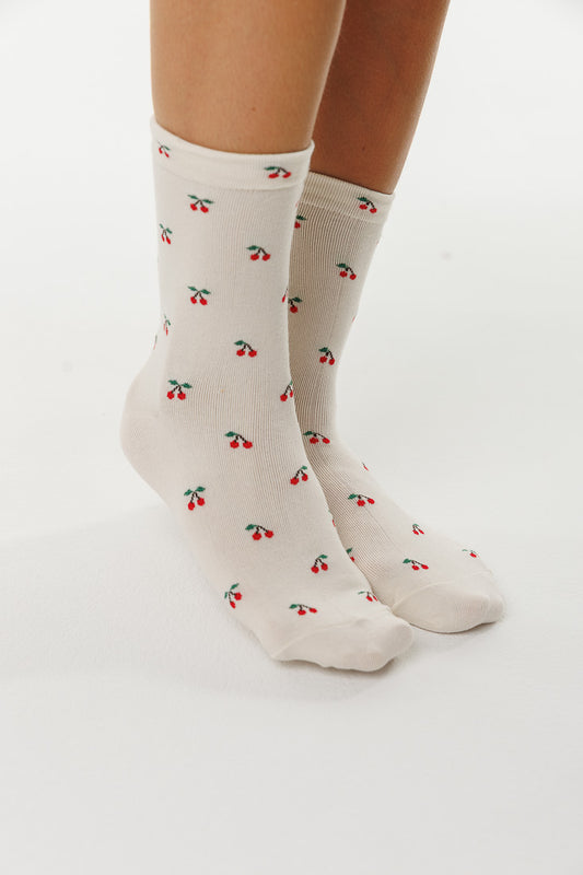 SOFT POLKA DOT SOCKS