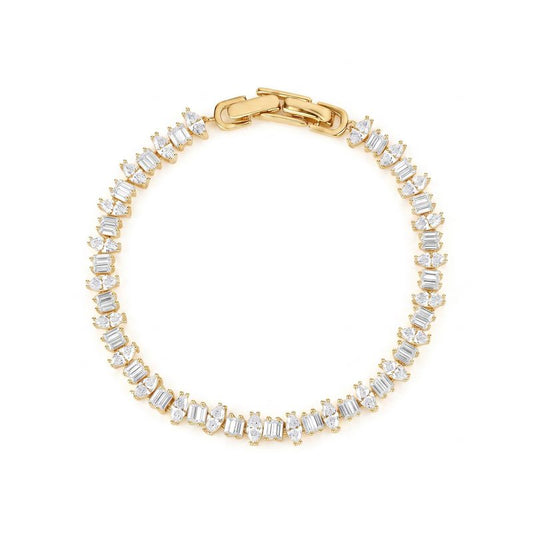 MARQUIS BAGUETTE TENNIS BRACELET