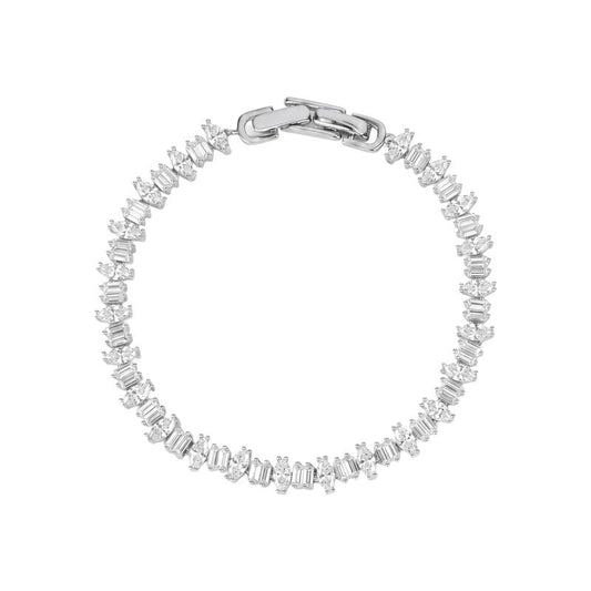 MARQUIS BAGUETTE TENNIS BRACELET