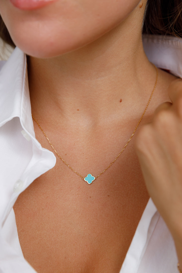 SINGLE FLOWER NECKLACE Limlim fashion accessories