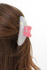 LONG PINK BOW CLIP