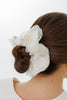 PEARL ORGANZA SCRUNCHIE