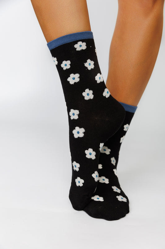DAISY PUFF COTTON SOCKS