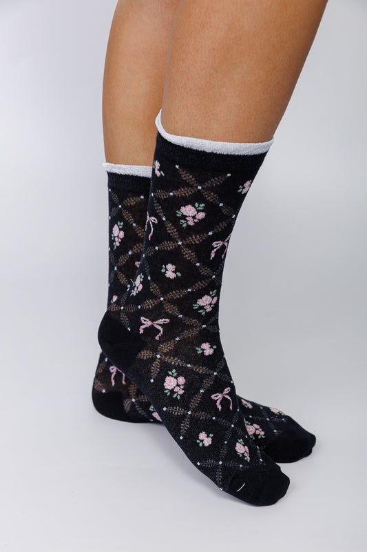 COQUETTE BLOOM SOCKS