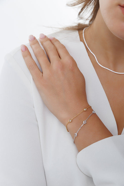 ALL AROUND CRYSTAL BRACELET Limlim fashion accessories