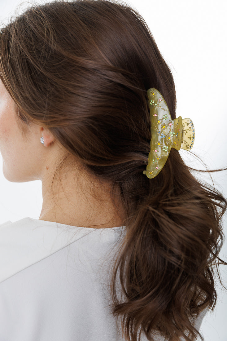 CRYSTAL CELLULOSE PASTEL JAWS Limlim fashion accessories