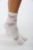 FUZZY HEART SOCKS 5 PACK