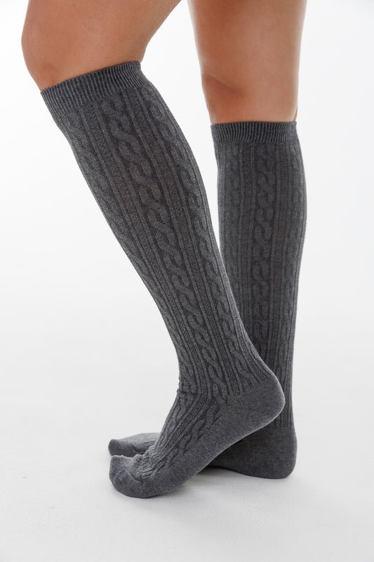 BRAIDED KNEE HIGH
