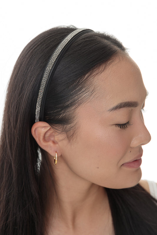 GUNMETAL CHAIN HAIRBAND