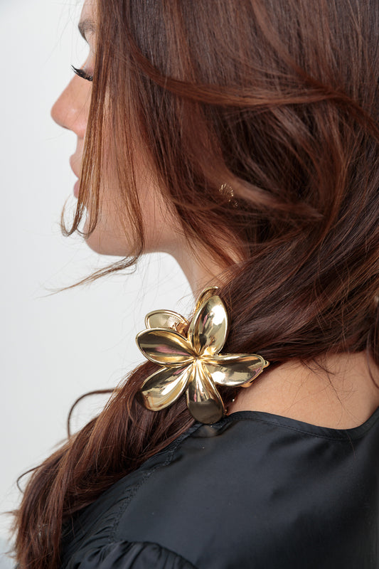 METALLIC LILY JAW CLIP