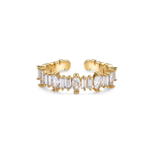 BAGUETTE CRYSTAL RING