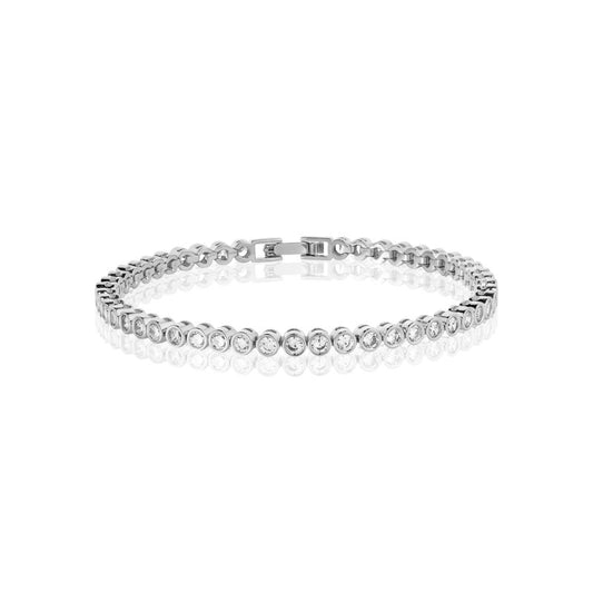 BEZEL TENNIS BRACELET