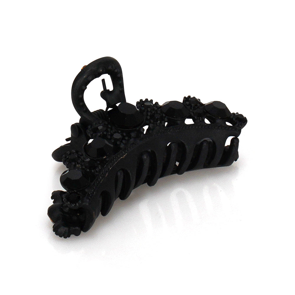 SMALL HALF MOON CRYSTAL CLIP LIMLIM