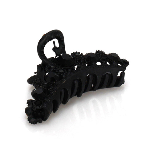 SMALL HALF MOON CRYSTAL CLIP LIMLIM