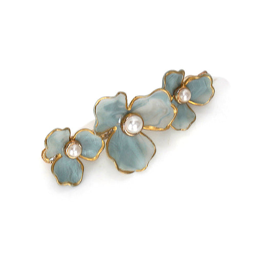 THREE PETAL BARRETTE Limlim fashion accessories