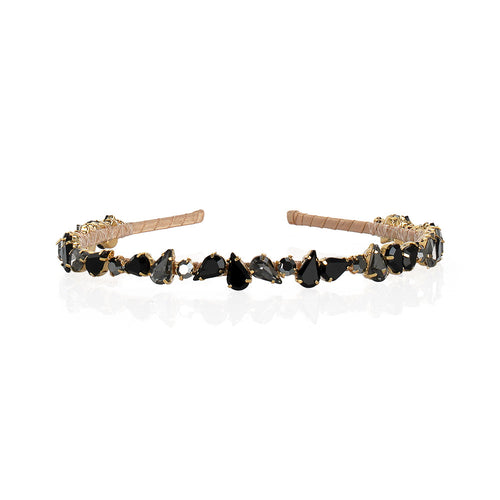 PEAR SHAPED CRYSTAL LUXE HAIRBAND LIMLIM