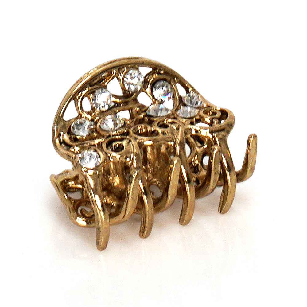 SMALL METAL CRYSTAL CLAW LIMLIM